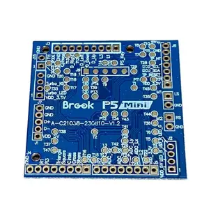 Brook P5 Mini back: this footprint suggests the small chip is the MCU